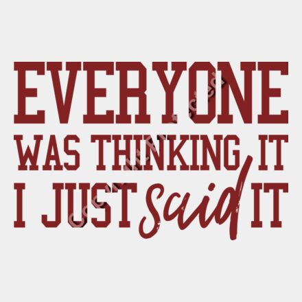 Everyone was thinking it Thumbnail