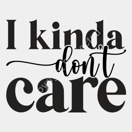 I Kinda Dont Care Thumbnail