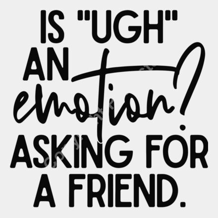 is ugh an emotion Thumbnail