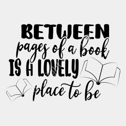 Between pages of a book Is a lovely place to be Thumbnail