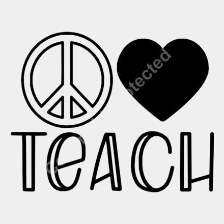 Peace Love Teach Thumbnail