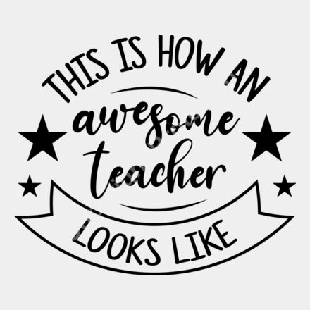 This is how an awesome Teacher looks like Thumbnail