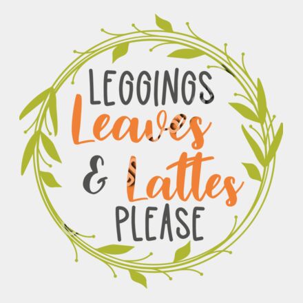Leggings Leaves and Lattes Please Thumbnail