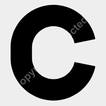 Baseball Alphabet C center Thumbnail