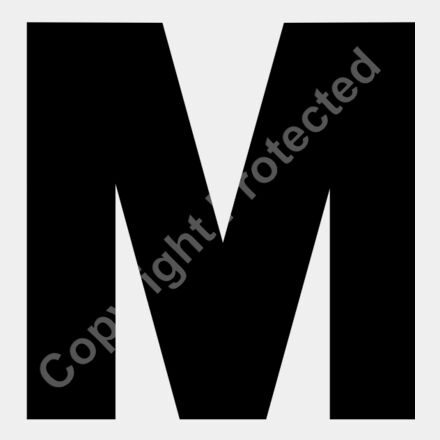 Baseball Alphabet M center Thumbnail