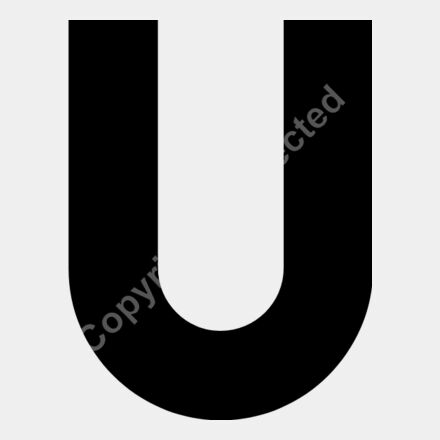 Baseball Alphabet U center Thumbnail