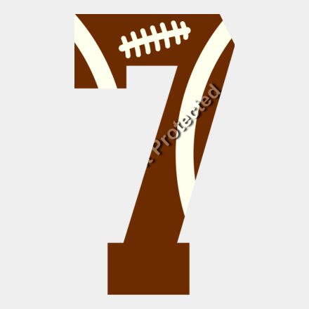 football numbers  8  Thumbnail