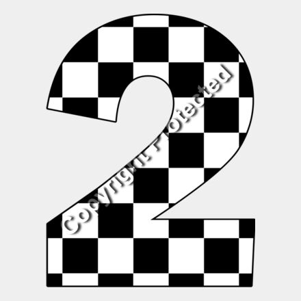 checkered numbers  3  Thumbnail