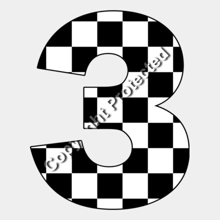 checkered numbers  4  Thumbnail