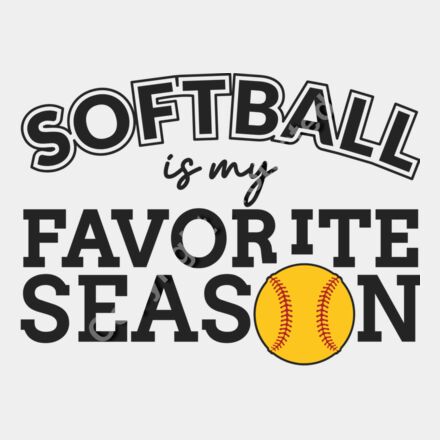 Softball Is My Favorite Season Thumbnail