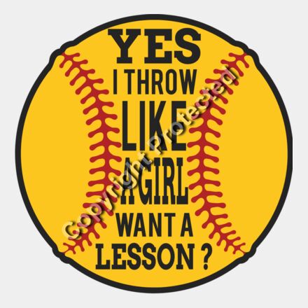 Yes I Throw Like A Girl  Want A Lesson Thumbnail