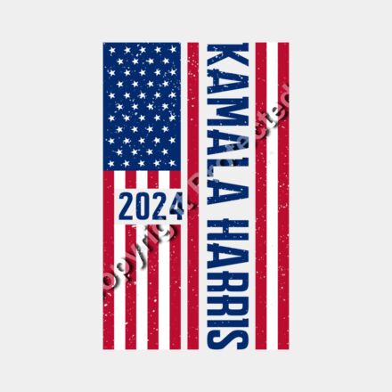 kamala harris 2024 american flag election theme artwork Thumbnail