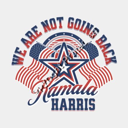 Kamala Harris 2024 campaign graphic with patriotic colors  stars  and flags  slogan included  ka Thumbnail