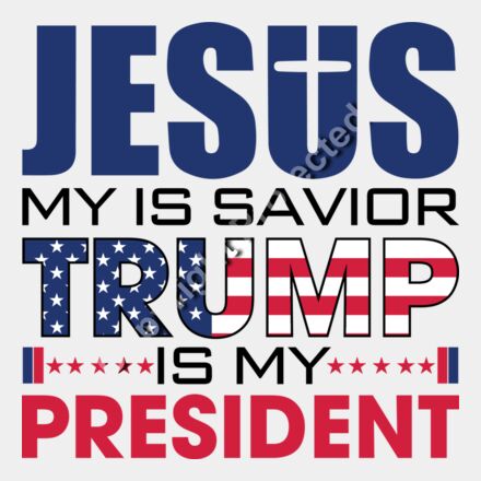jesus trump president 2024 election themed artwork Thumbnail
