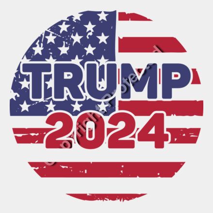 trump 2024 american flag patriotic emblem Thumbnail