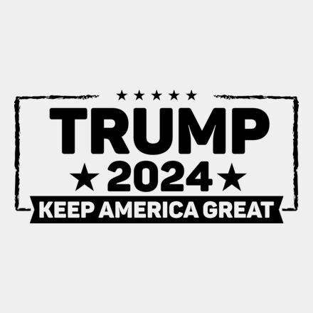 trump 2024 campaign political icon silhouette emblem Thumbnail
