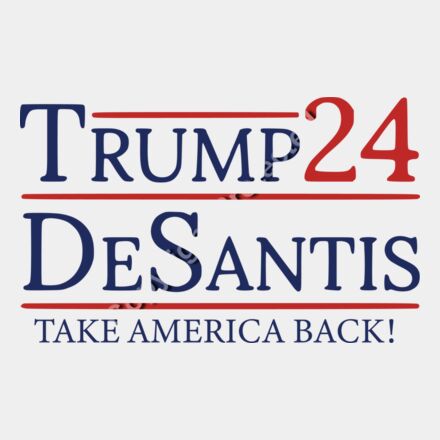 trump 2024 desantis take america back political campaign artwork Thumbnail
