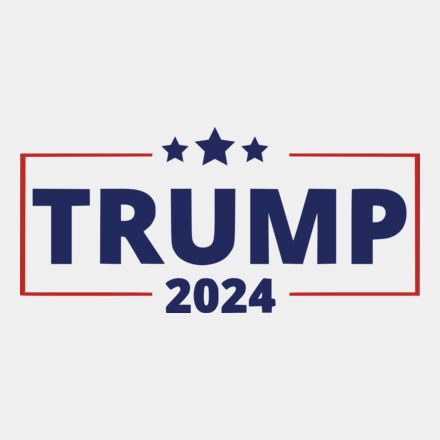 trump 2024 election campaign graphics red white blue Thumbnail