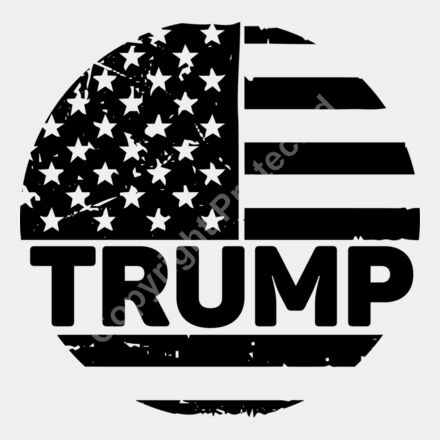 trump 2024 election campaign symbol vintage style design Thumbnail