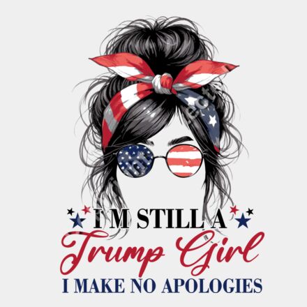 trump girl american patriot hair sunglasses 2024 election merchandise Thumbnail