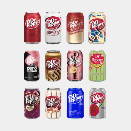 Dr Pepper Cans Thumbnail