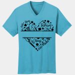 Core Cotton V Neck Tee Thumbnail