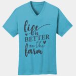 Core Cotton V Neck Tee Thumbnail