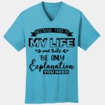 Core Cotton V Neck Tee Thumbnail