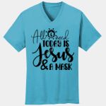 Core Cotton V Neck Tee Thumbnail