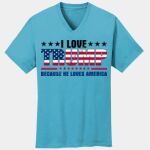 Core Cotton V Neck Tee Thumbnail