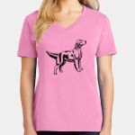 Women's Core Cotton V Neck Tee Thumbnail