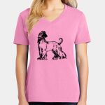 Women's Core Cotton V Neck Tee Thumbnail