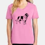 Women's Core Cotton V Neck Tee Thumbnail