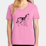 Women's Core Cotton V Neck Tee Thumbnail
