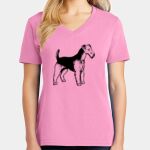 Women's Core Cotton V Neck Tee Thumbnail