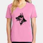 Women's Core Cotton V Neck Tee Thumbnail