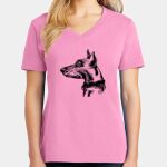 Women's Core Cotton V Neck Tee Thumbnail