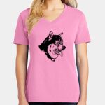 Women's Core Cotton V Neck Tee Thumbnail