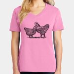Women's Core Cotton V Neck Tee Thumbnail
