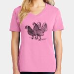 Women's Core Cotton V Neck Tee Thumbnail