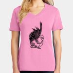 Women's Core Cotton V Neck Tee Thumbnail