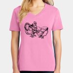 Women's Core Cotton V Neck Tee Thumbnail