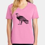 Women's Core Cotton V Neck Tee Thumbnail