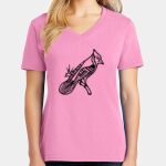 Women's Core Cotton V Neck Tee Thumbnail