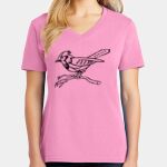 Women's Core Cotton V Neck Tee Thumbnail