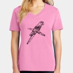 Women's Core Cotton V Neck Tee Thumbnail
