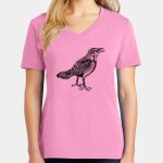 Women's Core Cotton V Neck Tee Thumbnail
