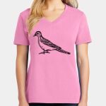 Women's Core Cotton V Neck Tee Thumbnail