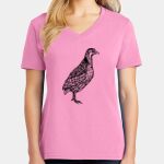 Women's Core Cotton V Neck Tee Thumbnail