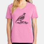 Women's Core Cotton V Neck Tee Thumbnail